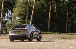 Mazda6e, 2025, rear, action